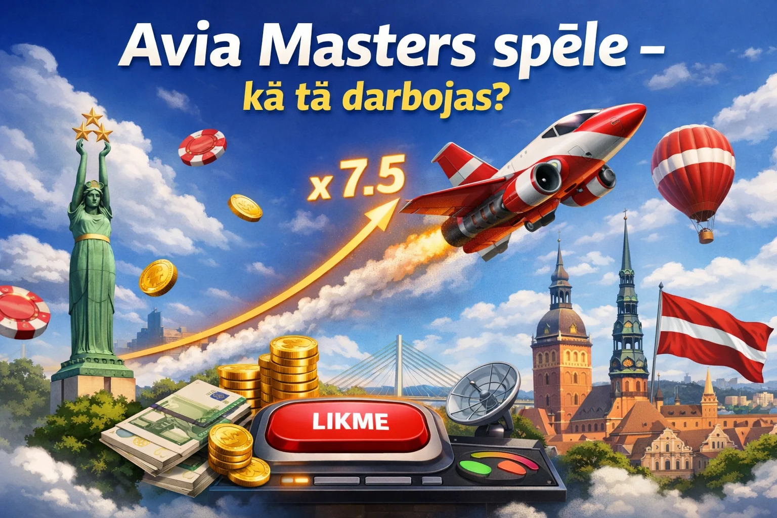 Avia Masters spēle – kā tā darbojas?